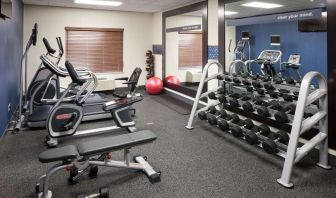 Fitness center at Hampton Inn Los Angeles-Orange County-Cypress.