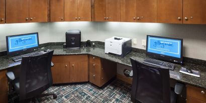 Business center available at Hampton Inn Los Angeles-Orange County-Cypress.