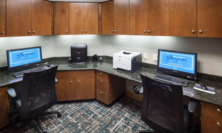 Business center available at Hampton Inn Los Angeles-Orange County-Cypress.