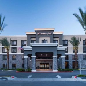 Hotel exterior at Hampton Inn Los Angeles-Orange County-Cypress.