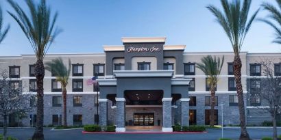 Hotel exterior at Hampton Inn Los Angeles-Orange County-Cypress.