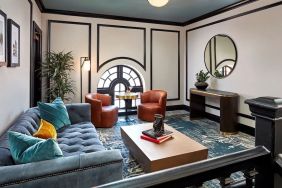 Lounge and coworking space at The Citizen Hotel, Autograph Collection.