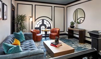 Lounge and coworking space at The Citizen Hotel, Autograph Collection.