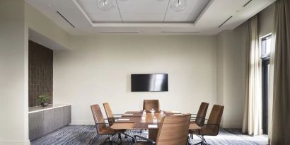 Professional meeting room at THesis Hotel Miami.