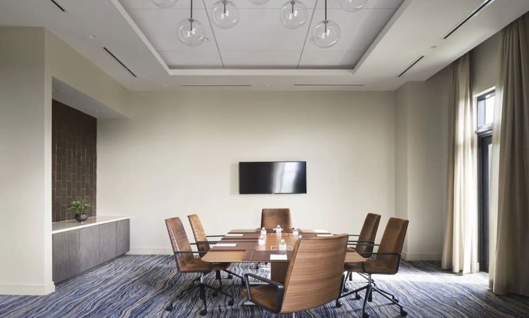 Professional meeting room at THesis Hotel Miami.