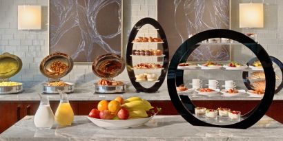 Royal Sonesta Houston Galleria serves up breakfast including a wide array of hot beverages and healthy options.