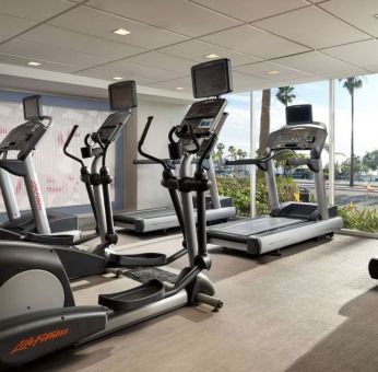 Fitness center available at Sonesta Redondo Beach & Marina.