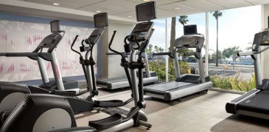 Fitness center available at Sonesta Redondo Beach & Marina.