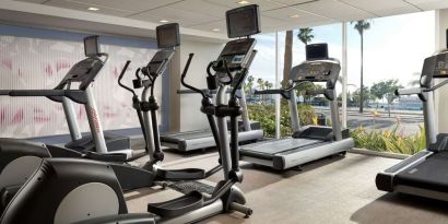 Fitness center available at Sonesta Redondo Beach & Marina.