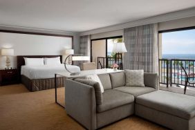 Spacious king room at Sonesta Redondo Beach & Marina.