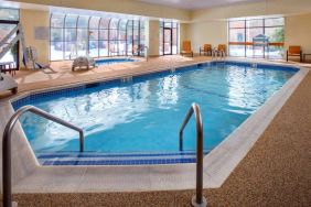 Sonesta Select Boston Milford’s indoor pool includes a lift and had a nearby hot tub.