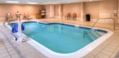 Indoor pool at Holiday Inn Belcamp - Aberdeen Area.