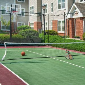 Sonesta ES Suites Baltimore BWI Airport’s sports court is suitable for both basketball and tennis.