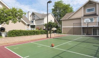 Sonesta ES Suites Cincinnati - Blue Ash’s sports court can be used for various activities including basketball and tennis.