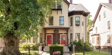 Beautiful property exterior at The Farrington Inn.