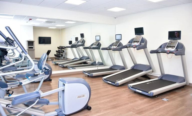 Fitness center available at Holiday Inn Express & Suites Bensenville - O'Hare.