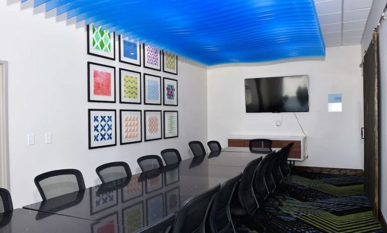 Professional meeting room at Holiday Inn Express & Suites Bensenville - O'Hare.