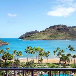 Stunning ocean views at Royal Sonesta Kaua'i Resort Lihue.