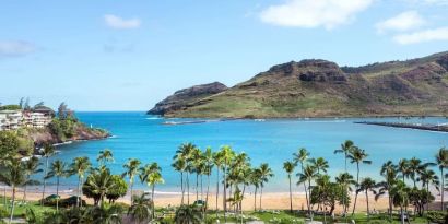 Stunning ocean views at Royal Sonesta Kaua'i Resort Lihue.