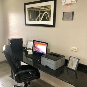 Business center with PC and internet at Country Inn & Suites By Radisson, Chicago O'Hare South.