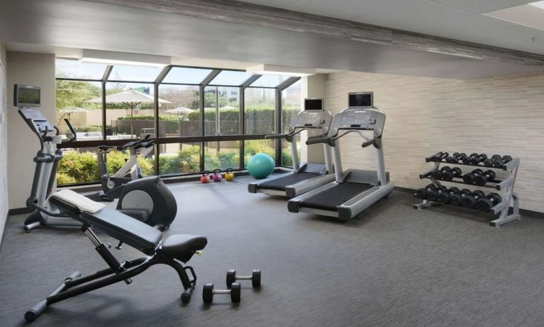 Gym available at Sonesta Select Dallas Central Expressway.