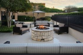 Fire pit at Sonesta Select Dallas Central Expressway.