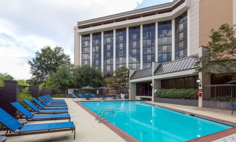 Outdoor pool at Sonesta Atlanta Northwest Galleria.