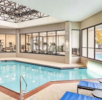 Indoor pool at Sonesta Atlanta Northwest Galleria.