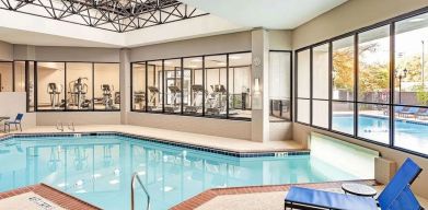 Indoor pool at Sonesta Atlanta Northwest Galleria.