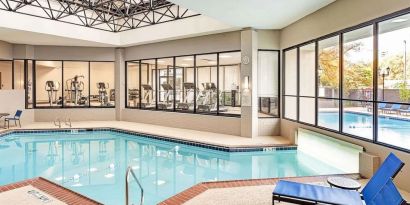 Indoor pool at Sonesta Atlanta Northwest Galleria.