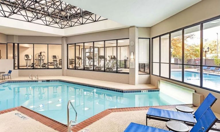 Indoor pool at Sonesta Atlanta Northwest Galleria.