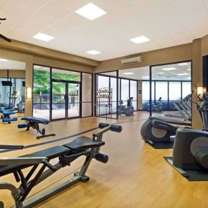 Fitness center available at Sonesta Atlanta Northwest Galleria.