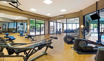 Fitness center available at Sonesta Atlanta Northwest Galleria.