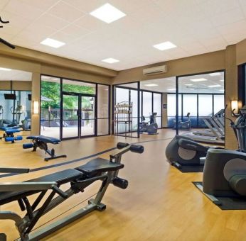 Fitness center available at Sonesta Atlanta Northwest Galleria.