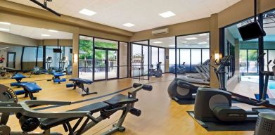 Fitness center available at Sonesta Atlanta Northwest Galleria.