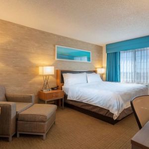 King room with natural light at Sonesta Anaheim Resort Area.