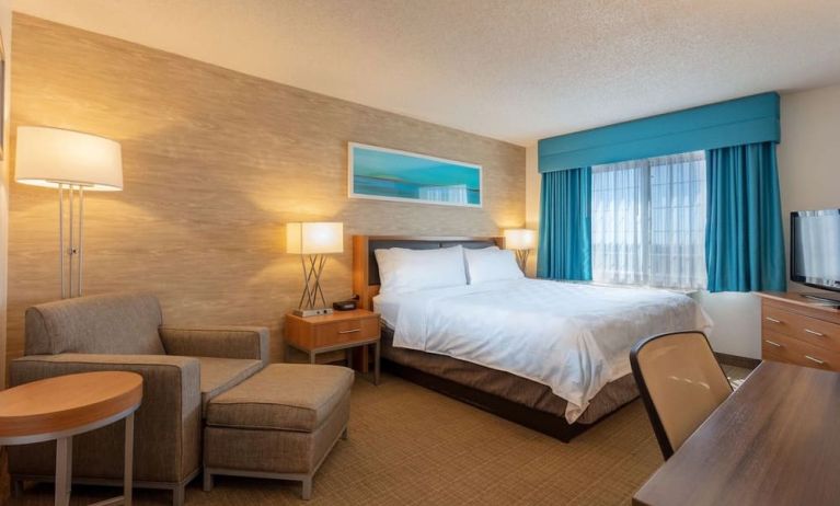 King room with natural light at Sonesta Anaheim Resort Area.