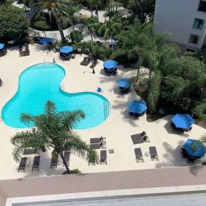 Relaxing outdoor pool at Sonesta Anaheim Resort Area.