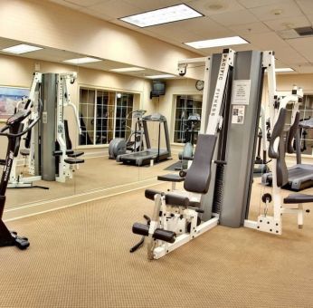 Fitness center at Sonesta Anaheim Resort Area.