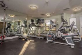 Sonesta ES Suites Anaheim Resort Area’s fitness center is equipped with a wide range of different exercise machines, and has a wall-mounted television.