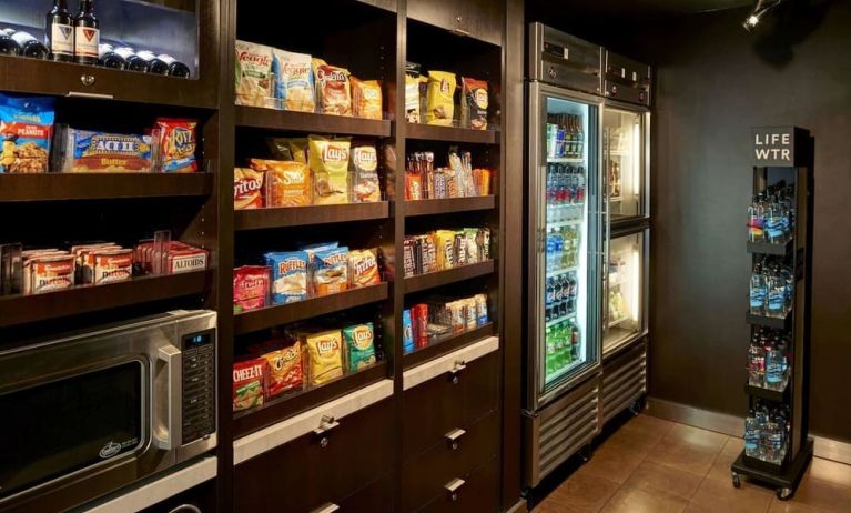 Convenience store and vending machine at Sonesta Select Milwaukee Brookfield.