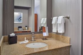 Guest bathroom at Sonesta Select Minneapolis Eden Prairie.