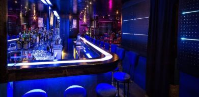 Bar and night life at Apo View Hotel.