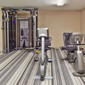 Sonesta Simply Suites Dallas Las Colinas’ has a range of exercise machines for guests to use.