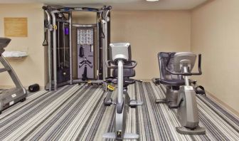 Sonesta Simply Suites Dallas Las Colinas’ has a range of exercise machines for guests to use.