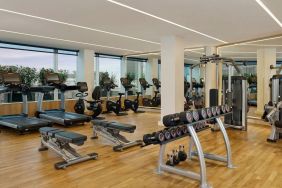 Fitness center at Sheraton Amsterdam Airport Hotel And Conference Center.