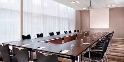 Meeting room at Sheraton Amsterdam Airport Hotel And Conference Center.