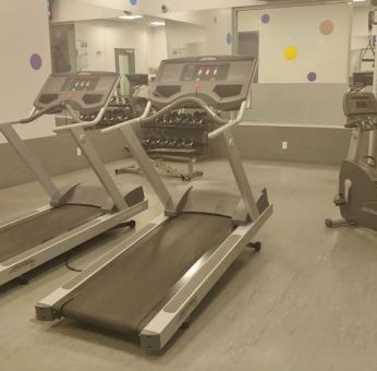 Fitness center available at Novotel Toronto Vaughan Centre.