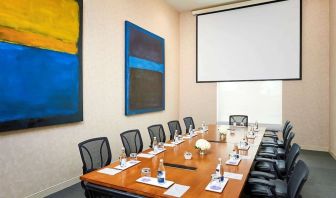 Professional meeting room at Novotel Toronto Vaughan Centre.