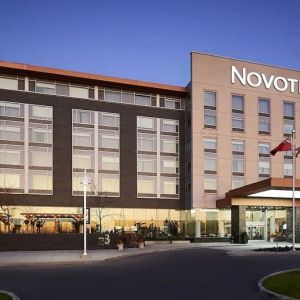 Parking available at Novotel Toronto Vaughan Centre.